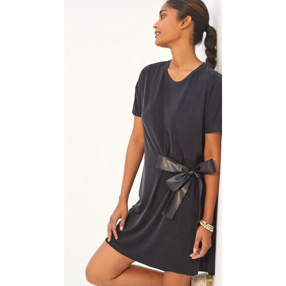 NEW WITH TAGS WOMEN Beautiful  Anthropologie Dolan Collection Belted Mini Dress - Picture 1 of 16